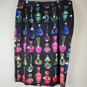 Ashley Stewart Perfume Pencil‎ Skirt Size 26/28.A207